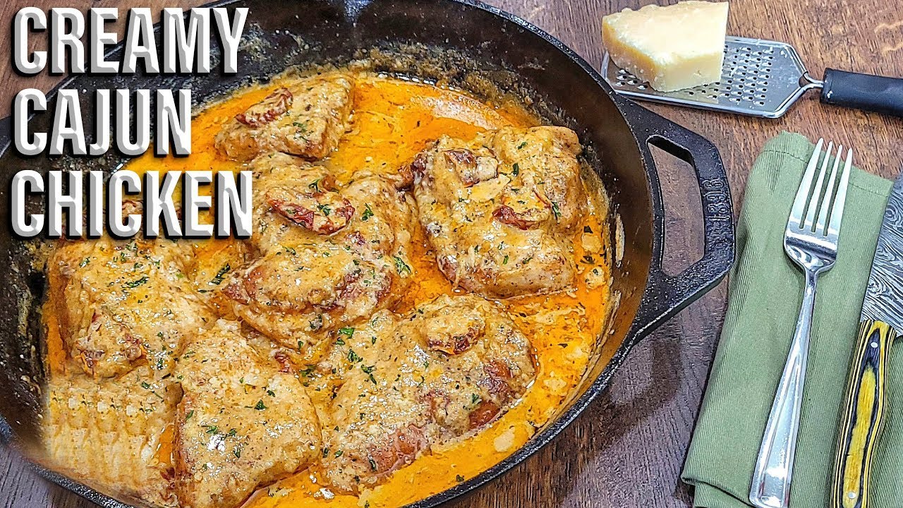 Creamy Cajun Chicken Recipe
