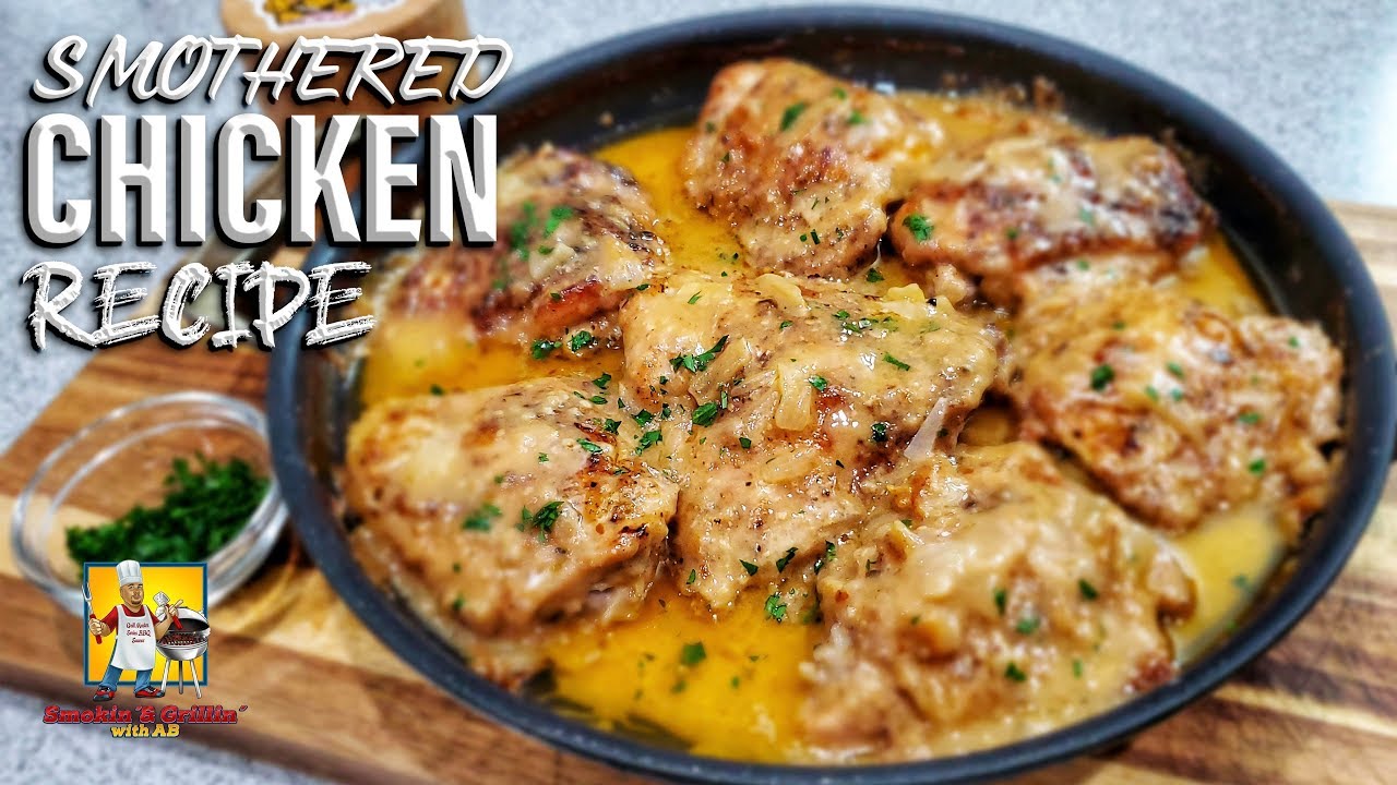 Smothered Chicken And Gravy Recipe